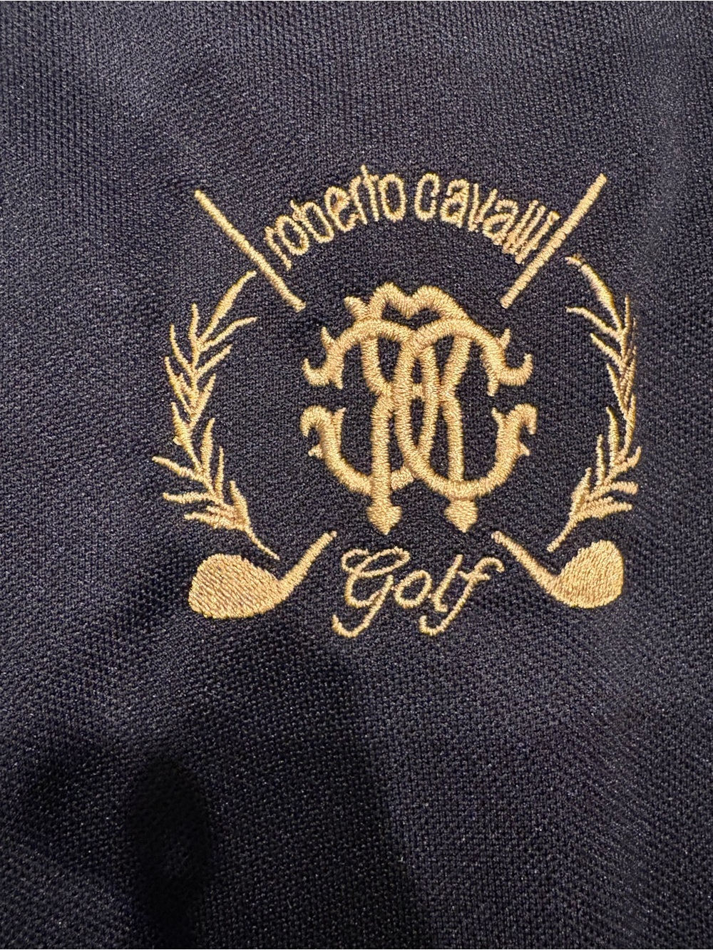 Roberto Cavalli Golf Embroidered Shirt - Picture 4 of 11
